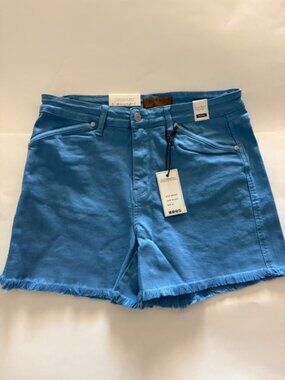 Judy Blue "Up High" Sky Blue Shorts-XL NWT